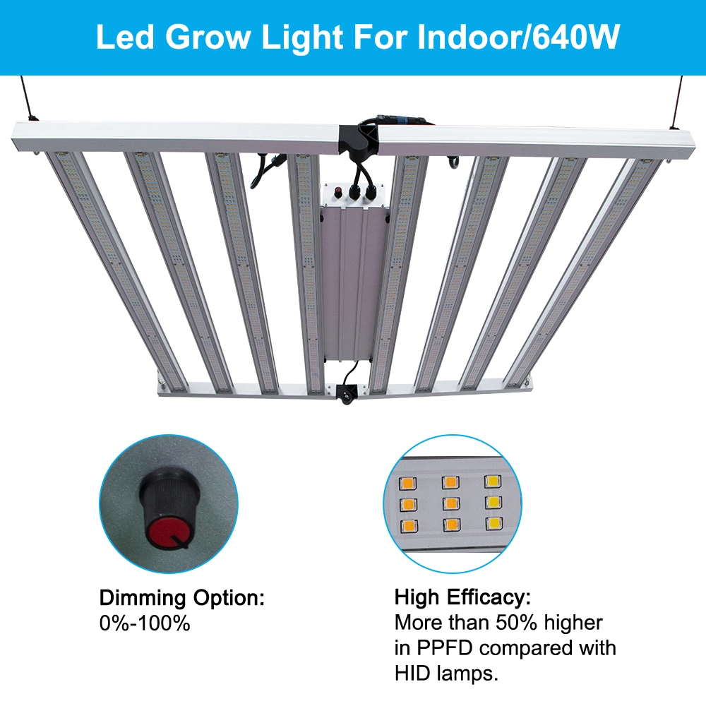 650W Folded LED Plant Grow Light