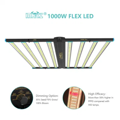 Lm301b 640W 800W Fluence Spyder LED Grow Light Full Spectrum Hydroponic for Medical Plants